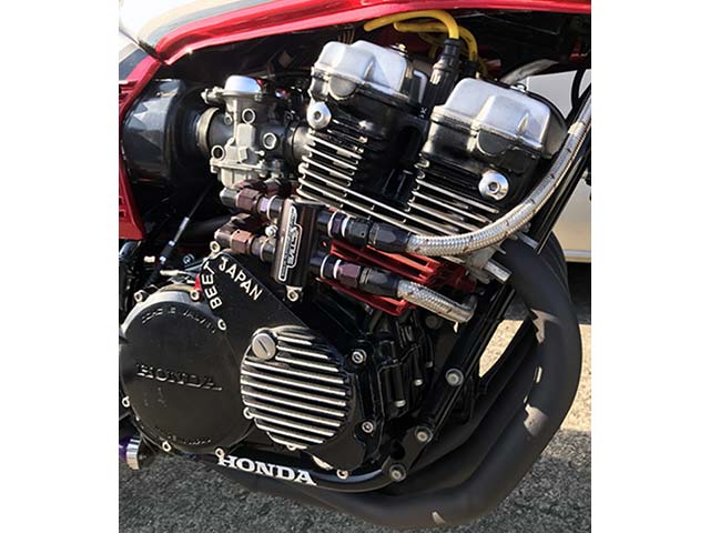 販売車輌S001-国内物CBX400F1型　エンジン部画像1
