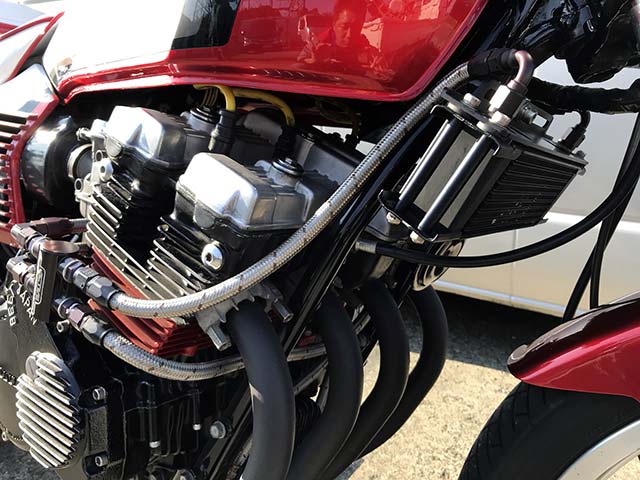 販売車輌S001-国内物CBX400F1型　エンジン部画像2